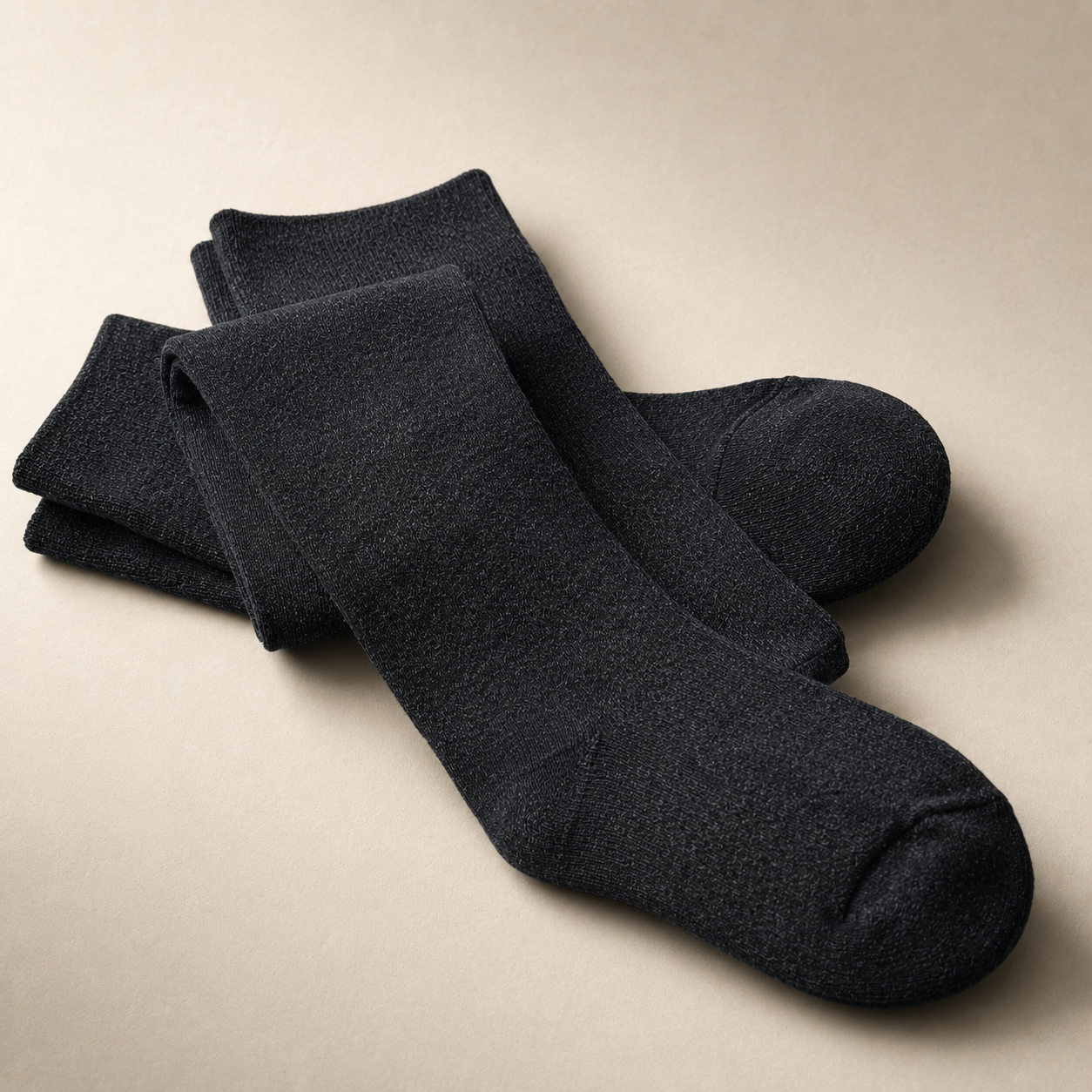 TUVEN Dress — dark formal sock composition